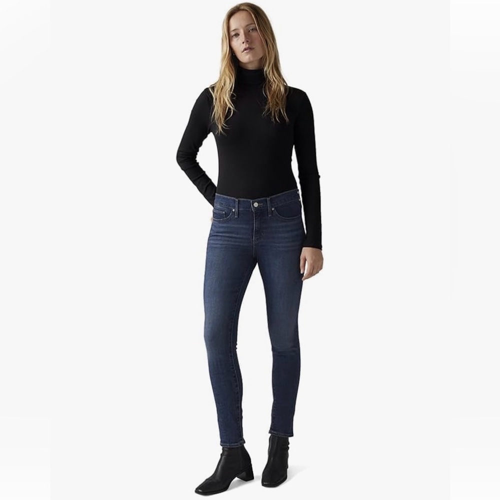 Levi's Women's Maui Blue 311 Shaping Skinny Jeans 29x32